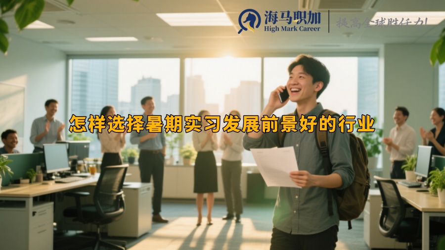 怎样选择暑期实习发展前景好的行业