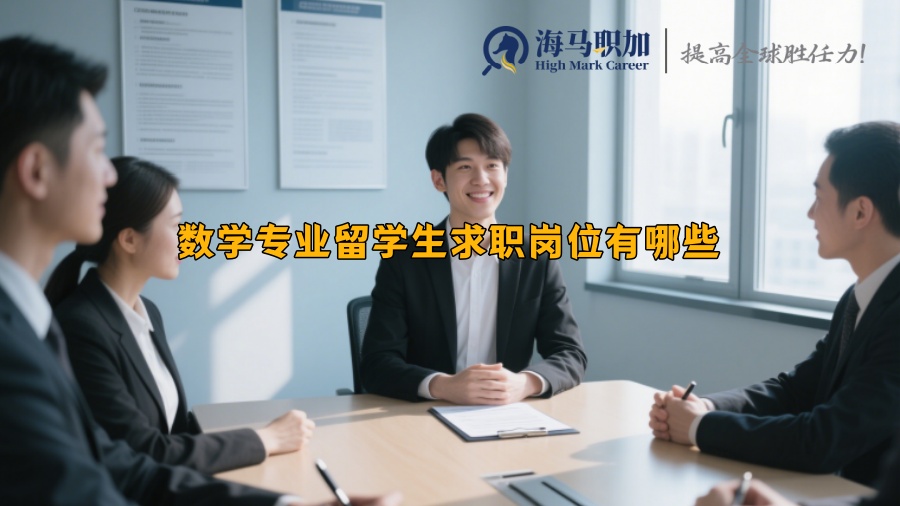 数学专业留学生求职岗位有哪些
