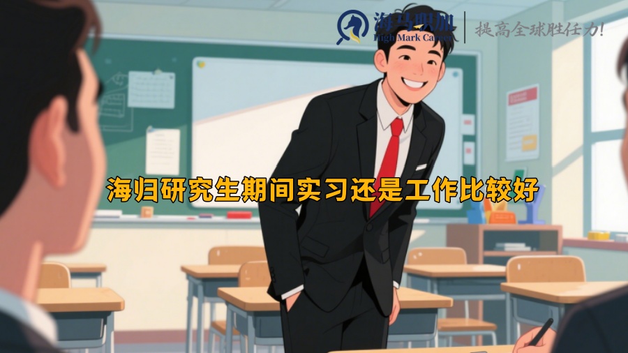海归研究生期间实习还是工作比较好