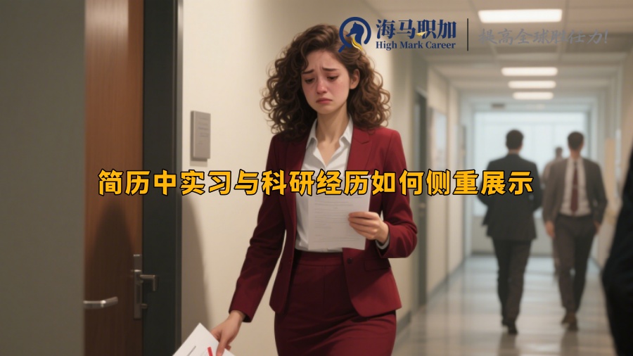 简历中实习与科研经历如何侧重展示