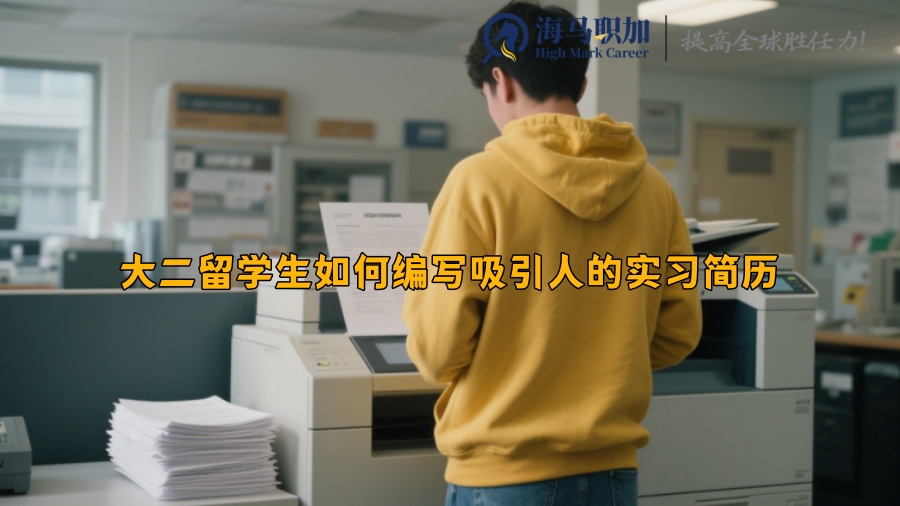 大二留学生如何编写吸引人的实习简历