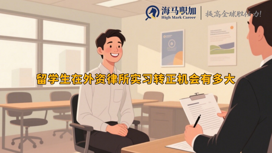 留学生在外资律所实习转正机会有多大