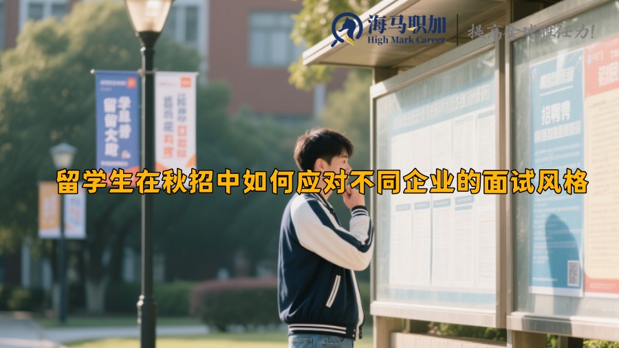 留学生在秋招中如何应对不同企业的面试风格