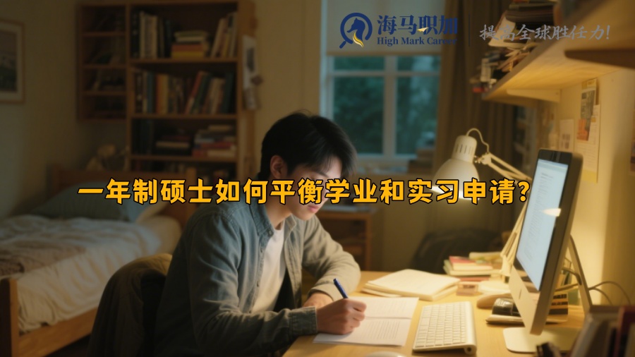 一年制硕士如何平衡学业和实习申请？