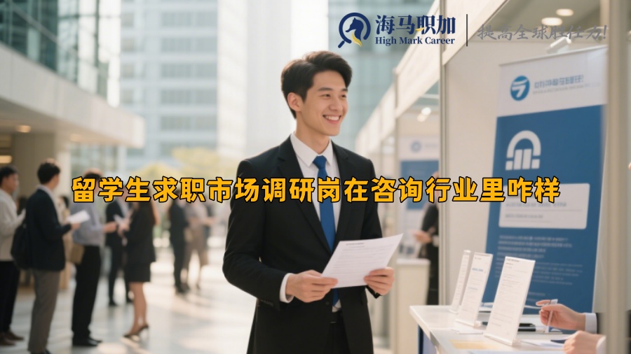 留学生求职市场调研岗在咨询行业里咋样