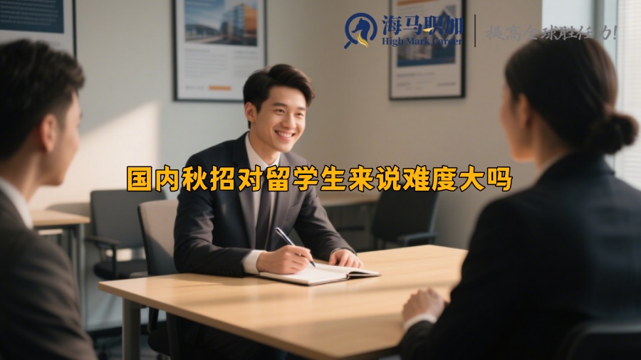 国内秋招对留学生来说难度大吗