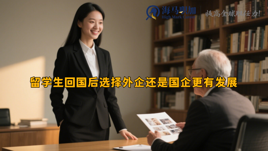 留学生回国后选择外企还是国企更有发展