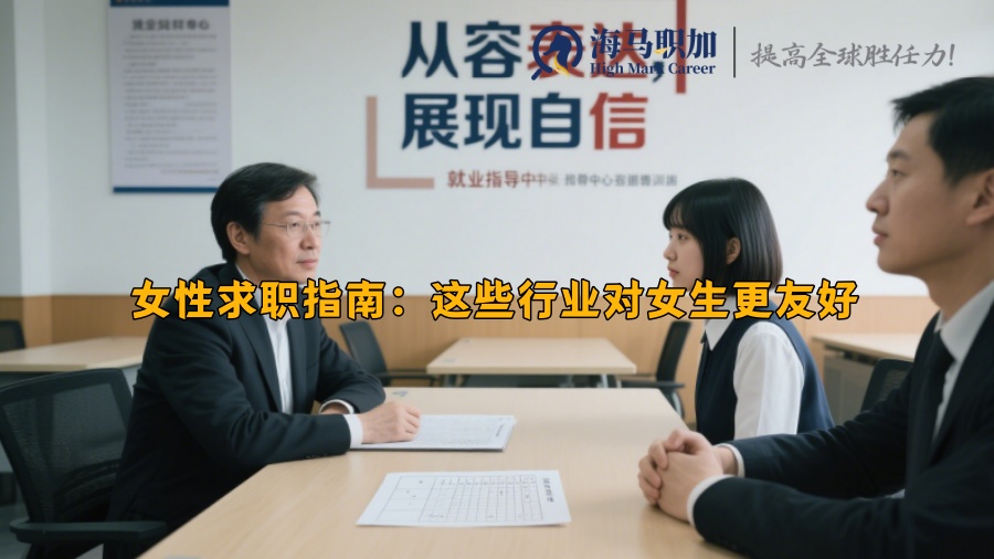 女性求职指南：这些行业对女生更友好