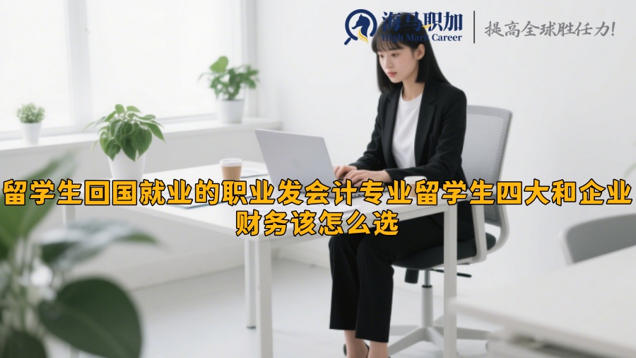 会计专业留学生四大和企业财务该怎么选