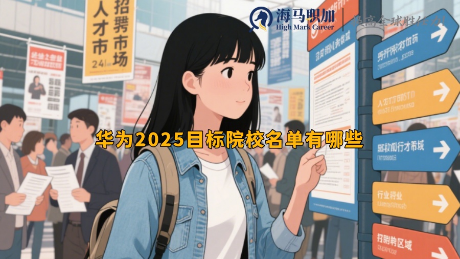 华为2025目标院校名单有哪些