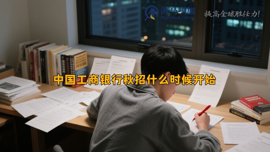 中国工商银行秋招什么时候开始