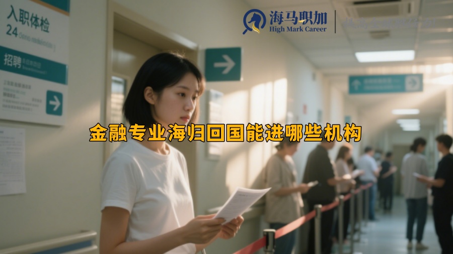 金融专业海归回国能进哪些机构