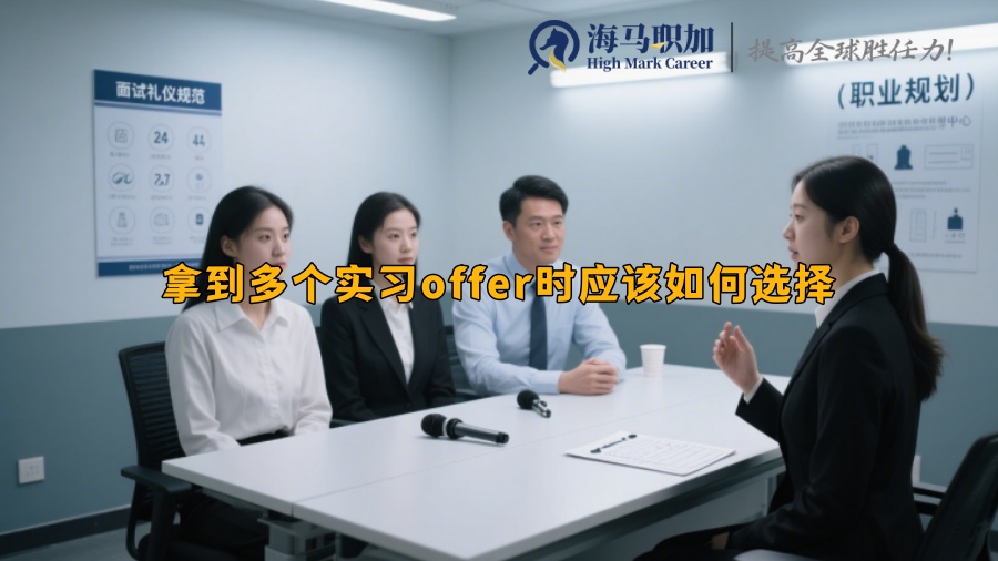 拿到多个实习offer时应该如何选择