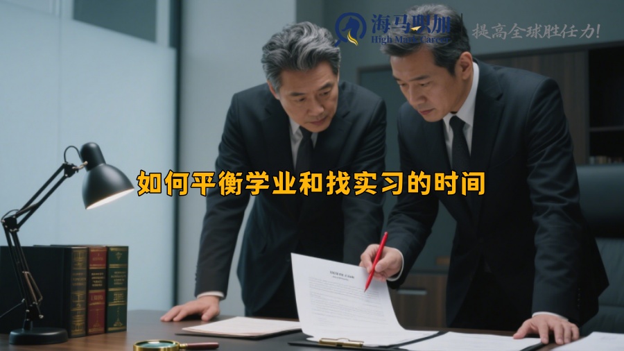 如何平衡学业和找实习的时间
