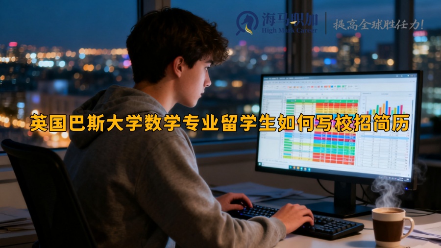 英国巴斯大学数学专业留学生如何写校招简历