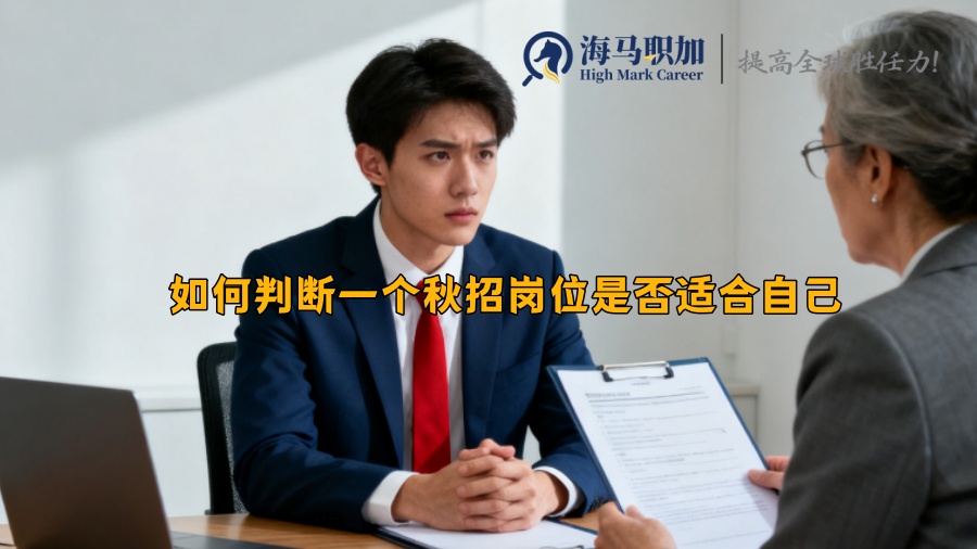 如何判断一个秋招岗位是否适合自己 如何判断一个秋招岗位是否适合自己