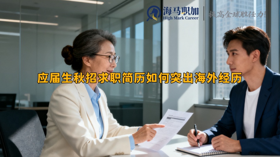 应届生秋招求职简历如何突出海外经历 应届生秋招求职简历如何突出海外经历