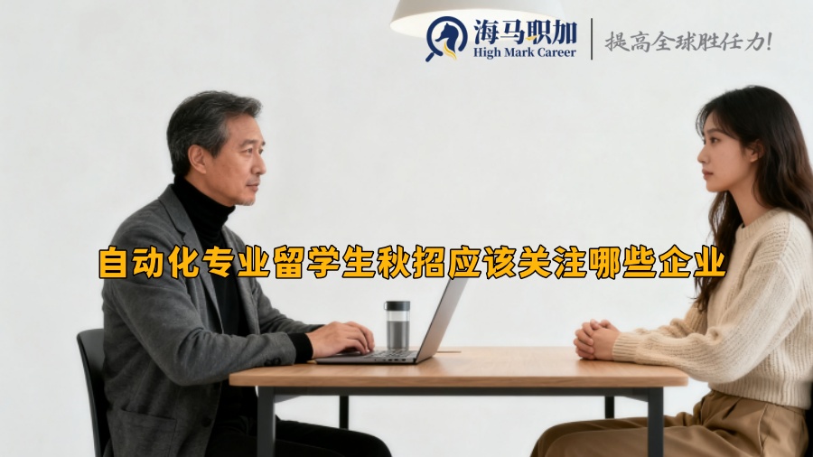 自动化专业留学生秋招应该关注哪些企业 自动化专业留学生秋招应该关注哪些企业