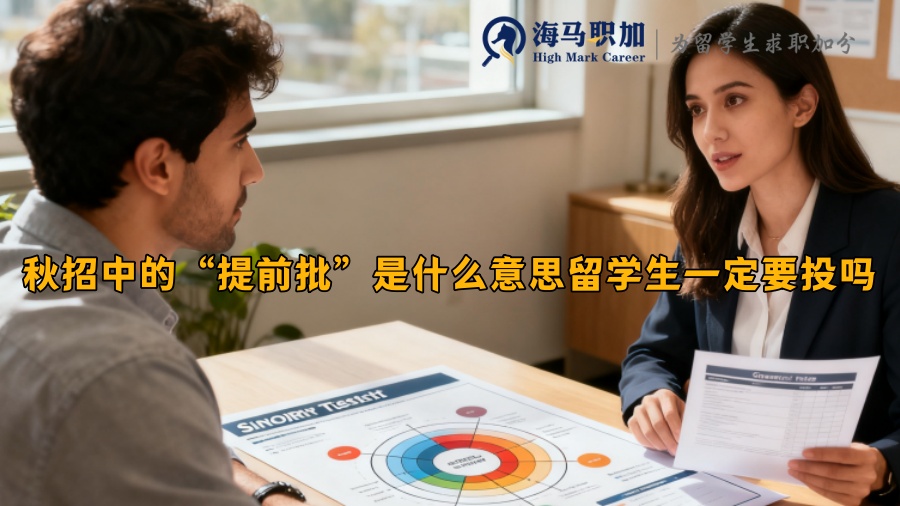 秋招中的“提前批”是什么意思留学生一定要投吗 秋招中的“提前批”是什么意思留学生一定要投吗