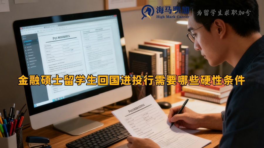金融硕士留学生回国进投行需要哪些硬性条件 金融硕士留学生回国进投行需要哪些硬性条件