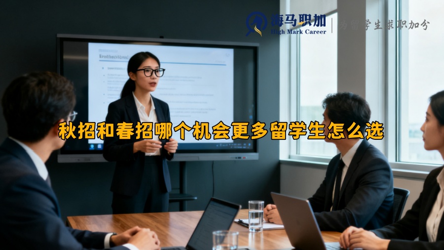 秋招和春招哪个机会更多留学生怎么选