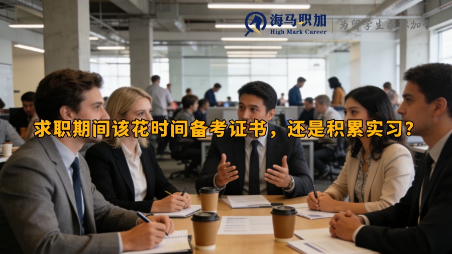 求职期间该花时间备考证书，还是积累实习？