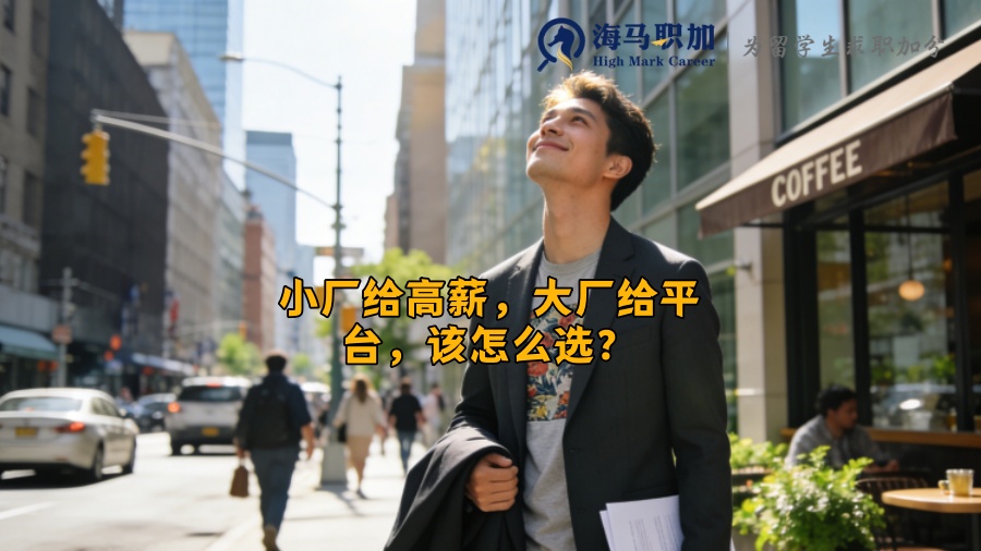 小厂给高薪，大厂给平台，该怎么选？