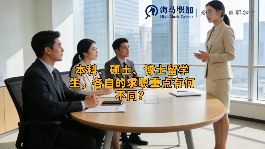 本科、硕士、博士留学生，各自的求职重点有何不同？