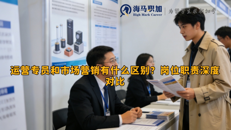 运营专员和市场营销有什么区别？岗位职责深度对比