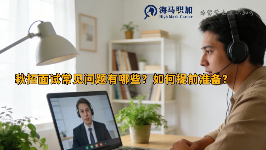 秋招面试常见问题有哪些？如何提前准备？