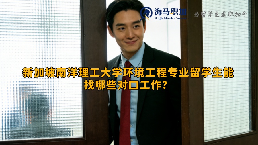 新加坡南洋理工大学环境工程专业留学生能找哪些对口工作？