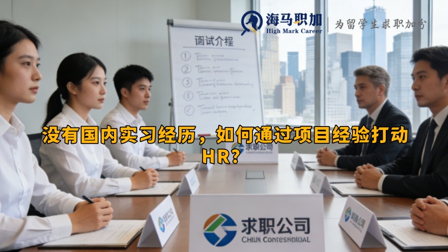 没有国内实习经历，如何通过项目经验打动HR？