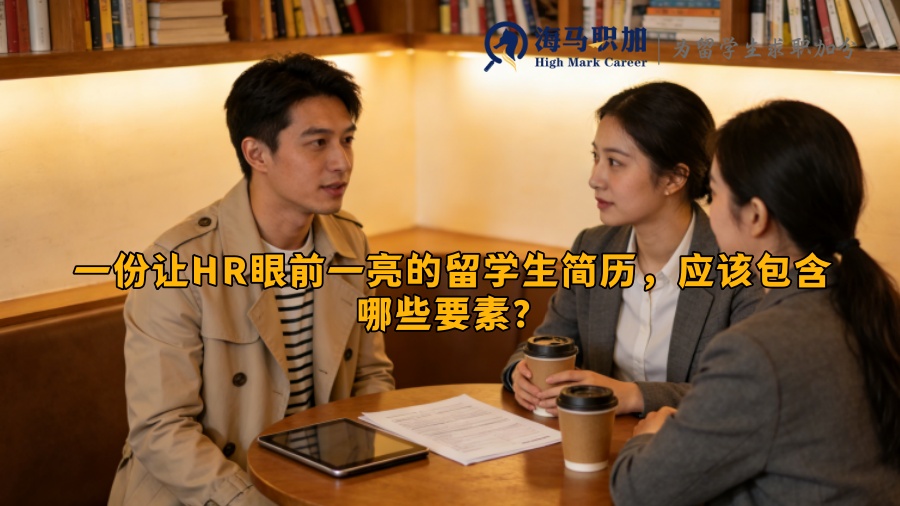 一份让HR眼前一亮的留学生简历，应该包含哪些要素？