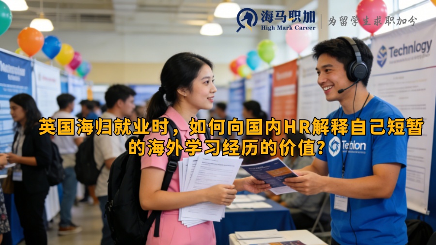 英国海归就业时，如何向国内HR解释自己短暂的海外学习经历的价值？