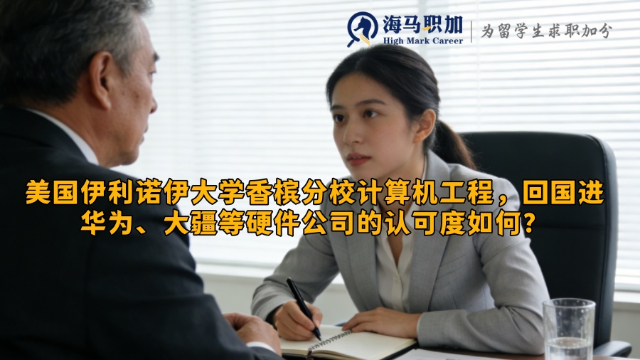 美国伊利诺伊大学香槟分校计算机工程，回国进华为、大疆等硬件公司的认可度如何？