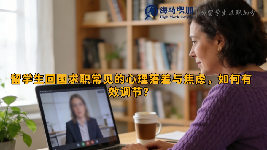 留学生回国求职常见的心理落差与焦虑,如何有效调节? 留学生回国求职常见的心理落差与焦虑,如何有效调节?