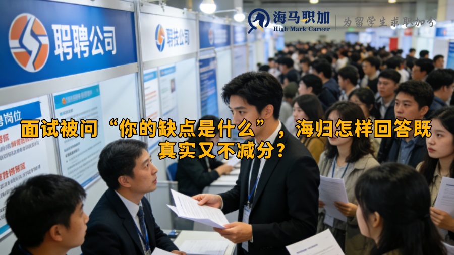 面试被问&ldquo;你的缺点是什么&rdquo;，海归怎样回答既真实又不减分？