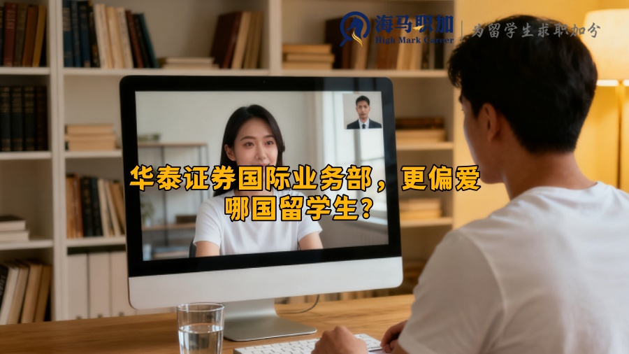 华泰证券国际业务部，更偏爱哪国留学生？