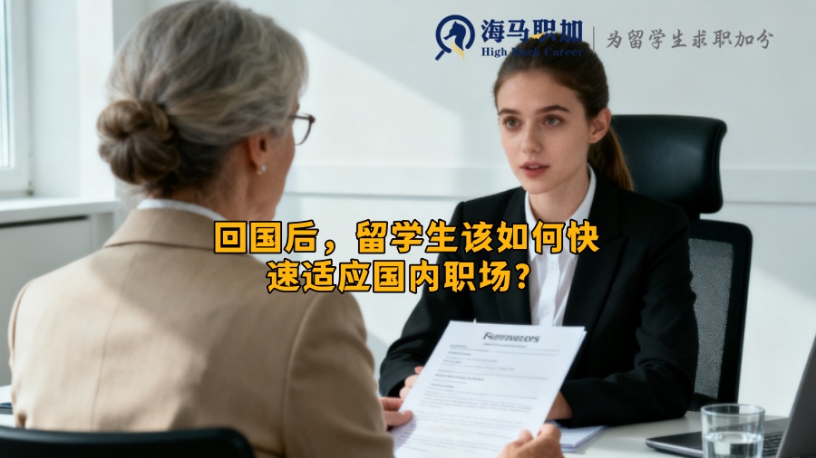 回国后，留学生该如何快速适应国内职场？