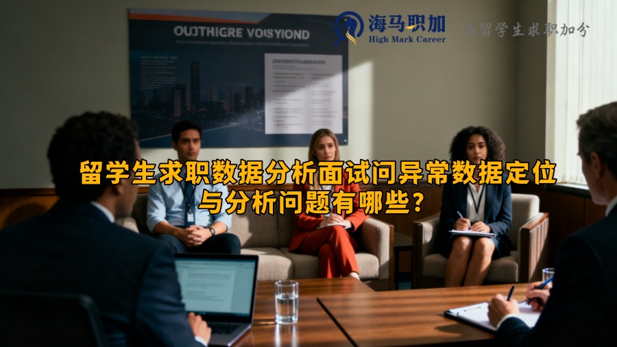 留学生求职数据分析面试问异常数据定位与分析问题有哪些？