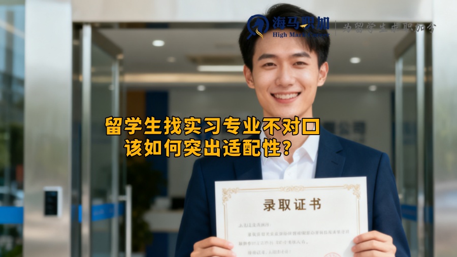 留学生找实习专业不对口该如何突出适配性？