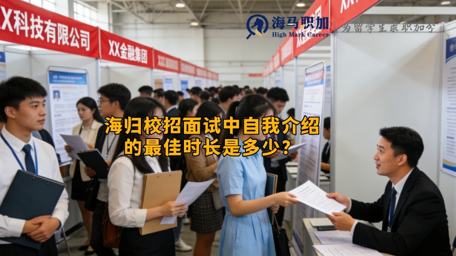 海归校招面试中自我介绍的最佳时长是多少？