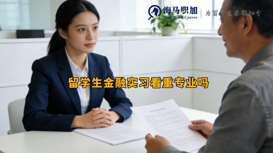 留学生金融实习看重专业吗