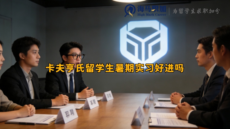 卡夫亨氏留学生暑期实习好进吗