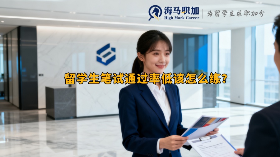 留学生笔试通过率低该怎么练？