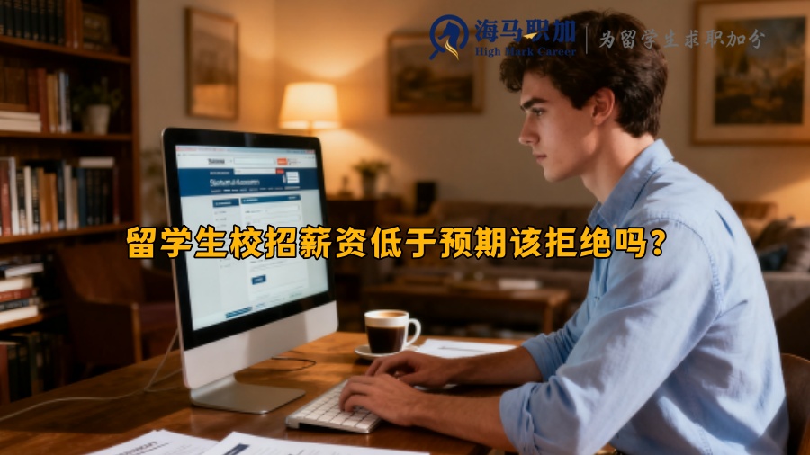 留学生校招薪资低于预期该拒绝吗？