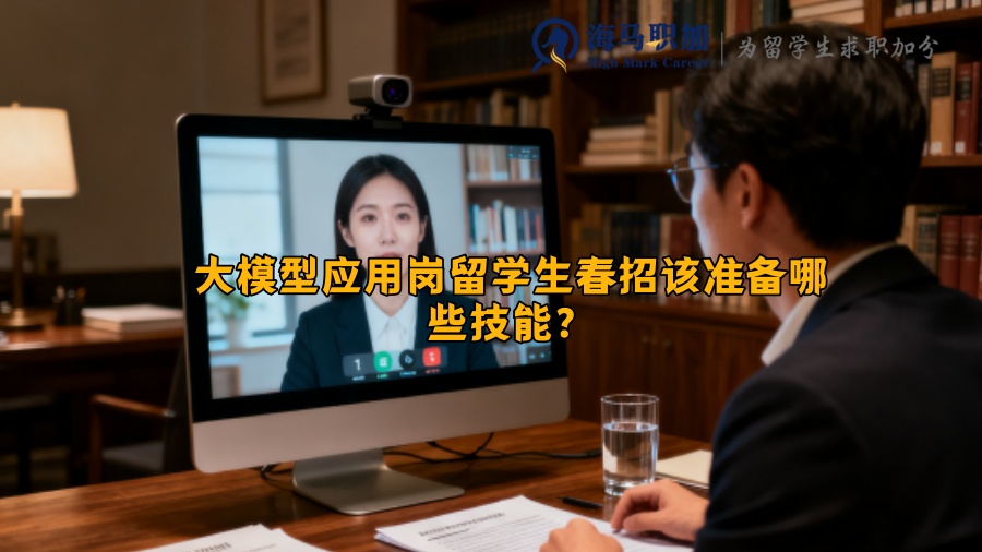 大模型应用岗留学生春招该准备哪些技能？