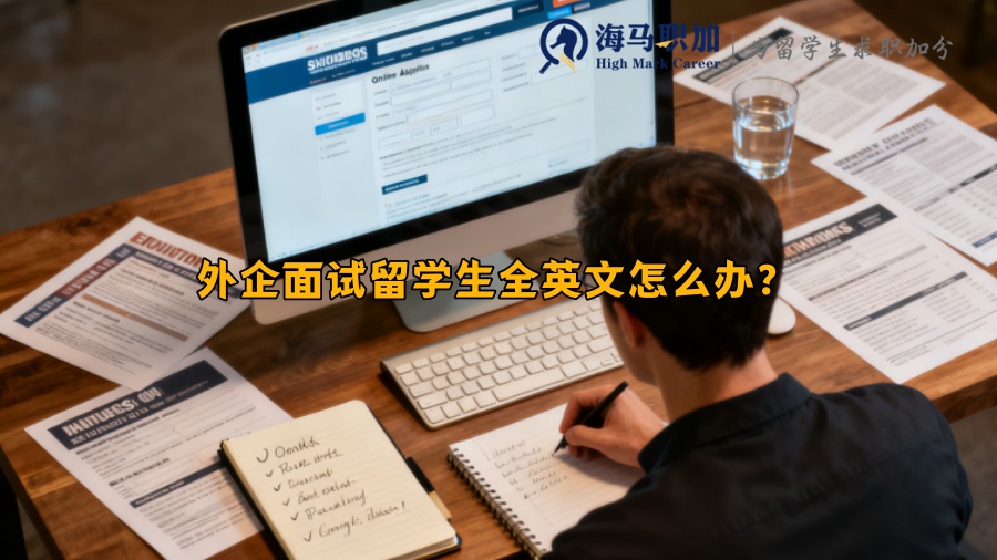 外企面试留学生全英文怎么办？