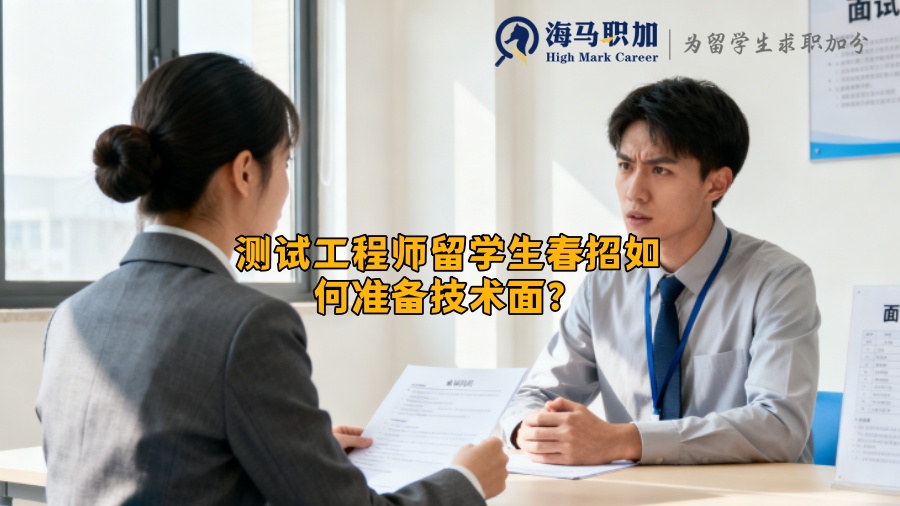 测试工程师留学生春招如何准备技术面? 测试工程师留学生春招如何准备技术面?