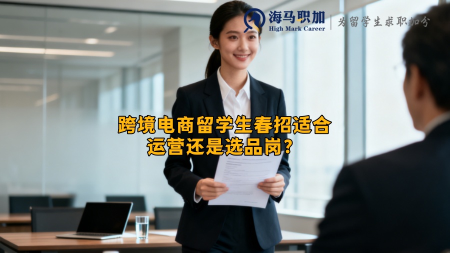 跨境电商留学生春招适合运营还是选品岗? 跨境电商留学生春招适合运营还是选品岗?